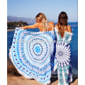 Round Beach Towel Striped